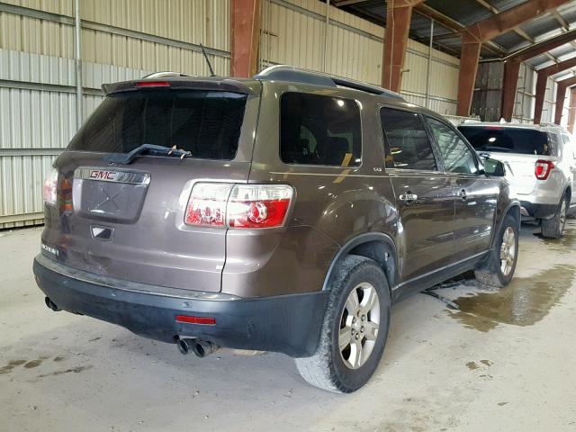 1GKER23738J134608 - 2008 GMC ACADIA SLT თაფლისფერი ფოტო 4