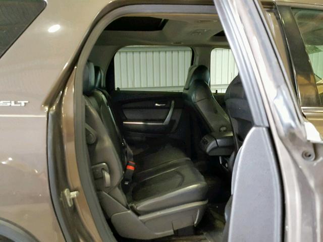 1GKER23738J134608 - 2008 GMC ACADIA SLT თაფლისფერი ფოტო 6