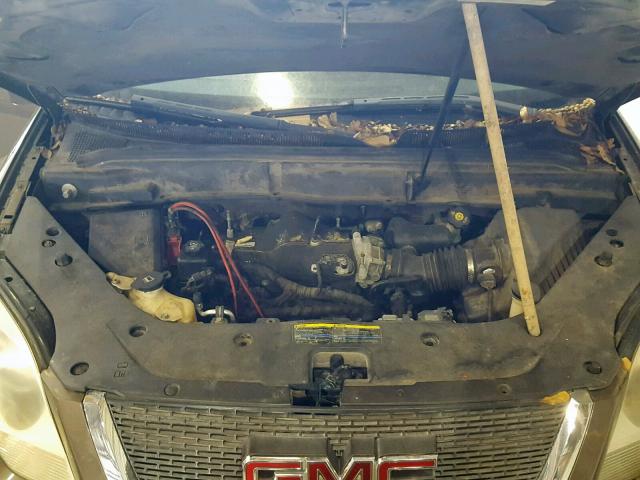 1GKER23738J134608 - 2008 GMC ACADIA SLT თაფლისფერი ფოტო 7