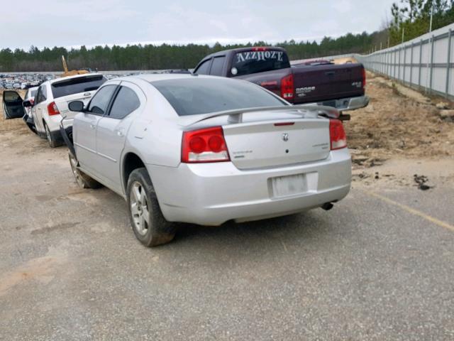 2B3CK3CV5AH125588 - 2010 DODGE CHARGER SX SILVER photo 3