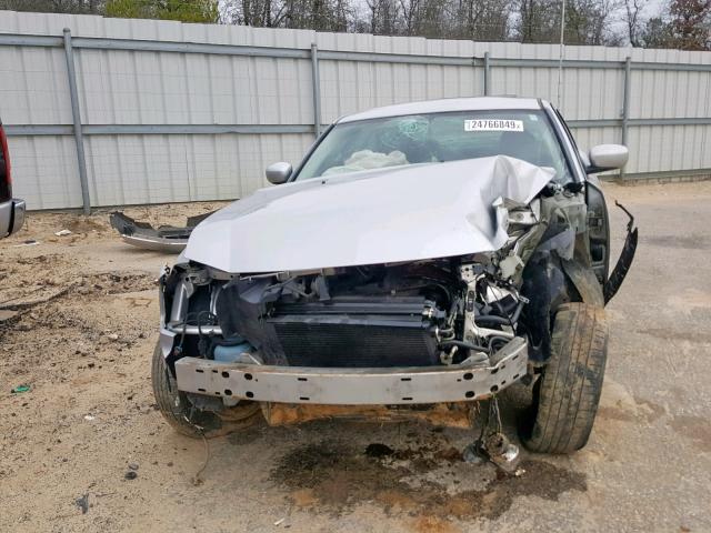 2B3CK3CV5AH125588 - 2010 DODGE CHARGER SX SILVER photo 9