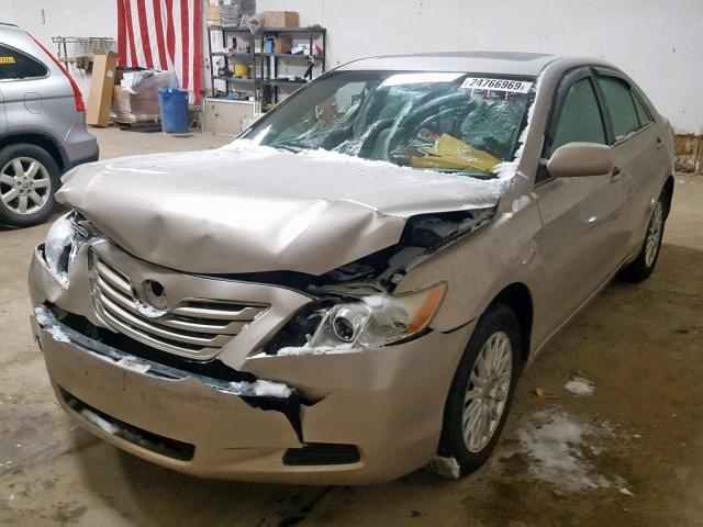 4T4BE46K98R046569 - 2008 TOYOTA CAMRY CE TAN photo 2