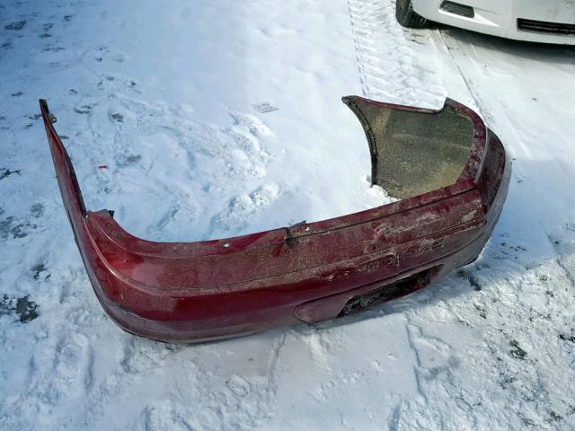 1G2NE52E95M120543 - 2005 PONTIAC GRAND AM S RED photo 9