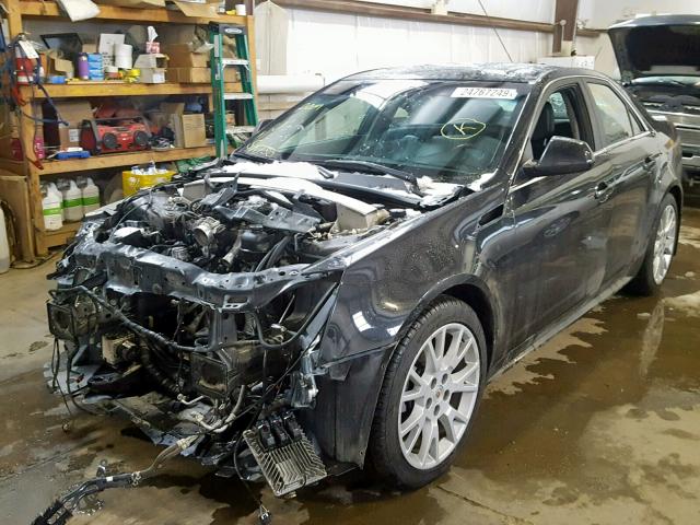 1G6DS5E39D0116494 - 2013 CADILLAC CTS PREMIU BLACK photo 2