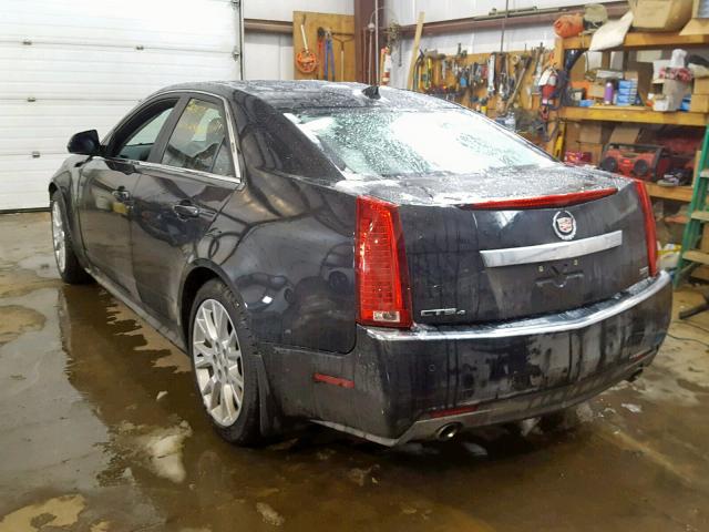 1G6DS5E39D0116494 - 2013 CADILLAC CTS PREMIU BLACK photo 3