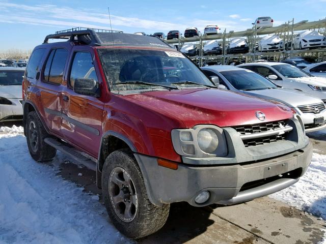 5N1MD28Y52C525595 - 2002 NISSAN XTERRA SE MAROON photo 1