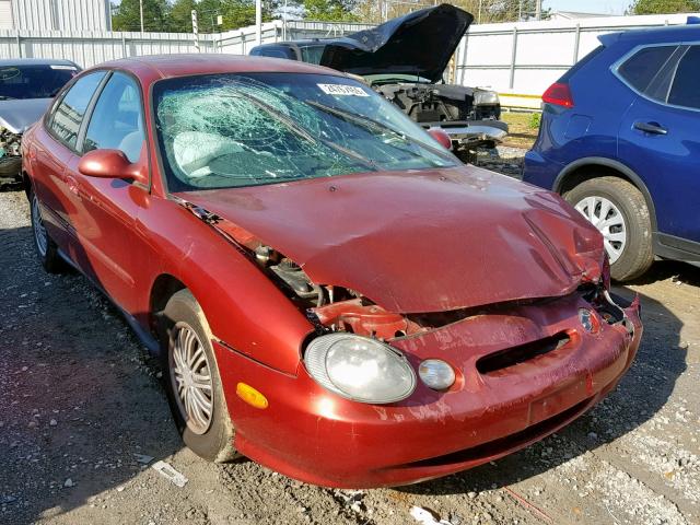 1FAFP53U4XG267666 - 1999 FORD TAURUS SE RED photo 1