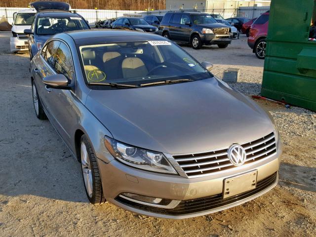 WVWRN7AN4DE547504 - 2013 VOLKSWAGEN CC LUXURY GRAY photo 1