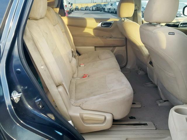 5N1AR2MM2FC603120 - 2015 NISSAN PATHFINDER BLUE photo 6