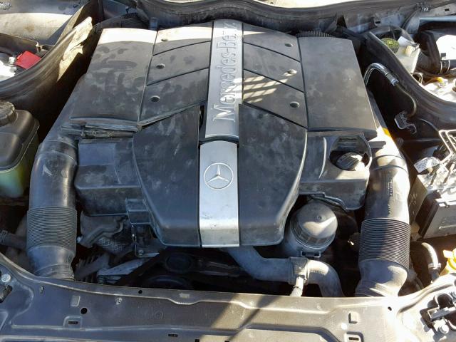 WDBRF61J44F448002 - 2004 MERCEDES-BENZ C 240 SILVER photo 7