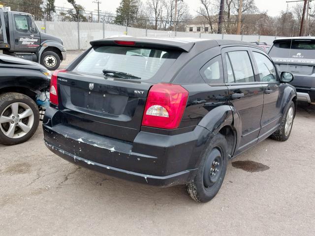 1B3HB48B37D255353 - 2007 DODGE CALIBER SX BLACK photo 4