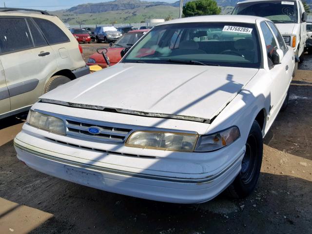 2FALP7298VX203004 - 1997 FORD CROWN VICT WHITE photo 1