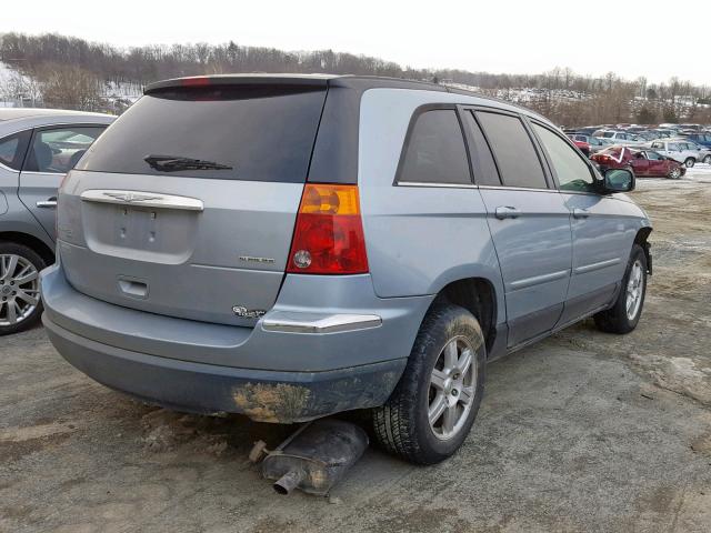 2A4GF68406R866846 - 2006 CHRYSLER PACIFICA T BLUE photo 4