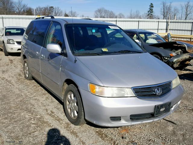 5FNRL18964B021255 - 2004 HONDA ODYSSEY EX SILVER photo 1