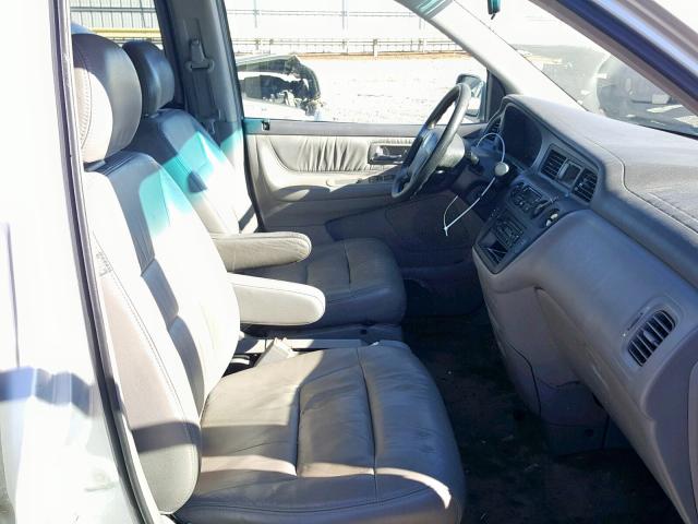 5FNRL18964B021255 - 2004 HONDA ODYSSEY EX SILVER photo 5