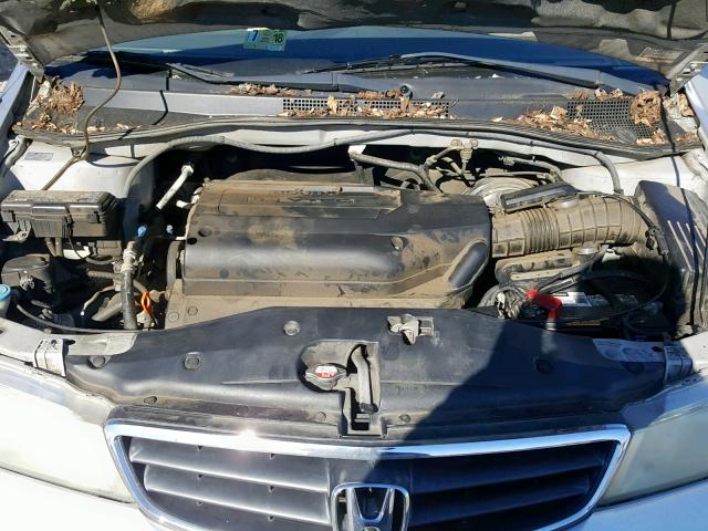 5FNRL18964B021255 - 2004 HONDA ODYSSEY EX SILVER photo 7