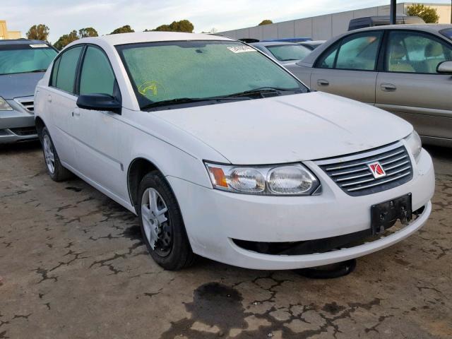 1G8AJ55FX7Z169485 - 2007 SATURN ION LEVEL WHITE photo 1