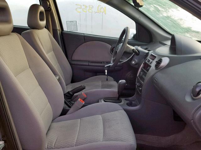 1G8AJ55FX7Z169485 - 2007 SATURN ION LEVEL WHITE photo 5