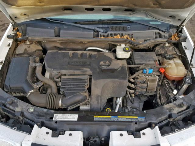 1G8AJ55FX7Z169485 - 2007 SATURN ION LEVEL WHITE photo 7