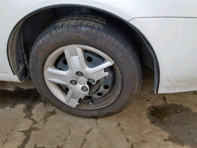 1G8AJ55FX7Z169485 - 2007 SATURN ION LEVEL WHITE photo 9