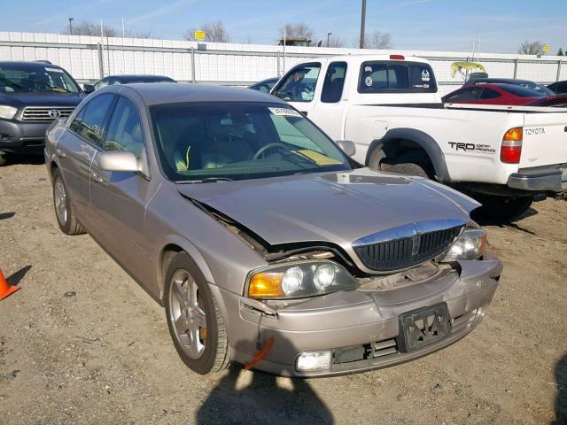 1LNHM86S22Y679042 - 2002 LINCOLN LS GOLD photo 1
