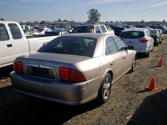 1LNHM86S22Y679042 - 2002 LINCOLN LS GOLD photo 4
