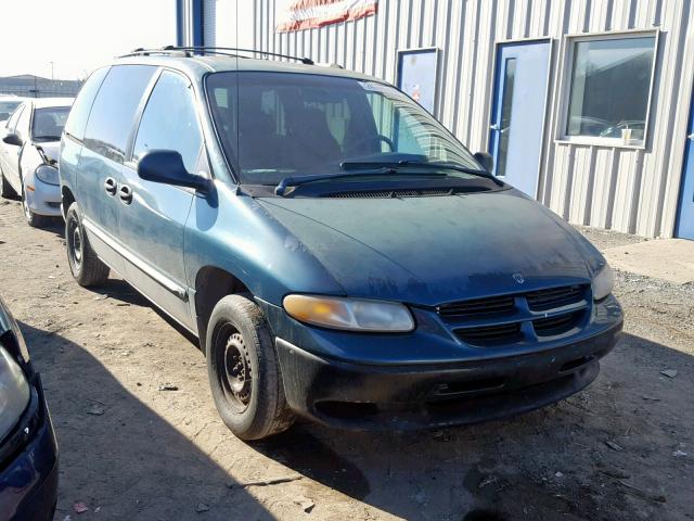 2B4GP2530YR897795 - 2000 DODGE CARAVAN GREEN photo 1