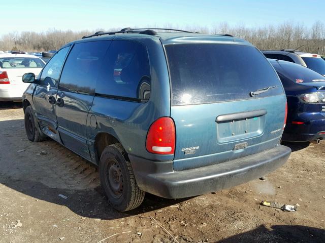 2B4GP2530YR897795 - 2000 DODGE CARAVAN GREEN photo 3