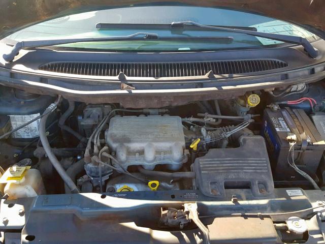 2B4GP2530YR897795 - 2000 DODGE CARAVAN GREEN photo 7