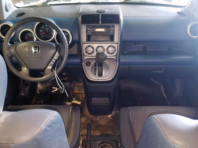 5J6YH28346L001952 - 2006 HONDA ELEMENT LX SILVER photo 9