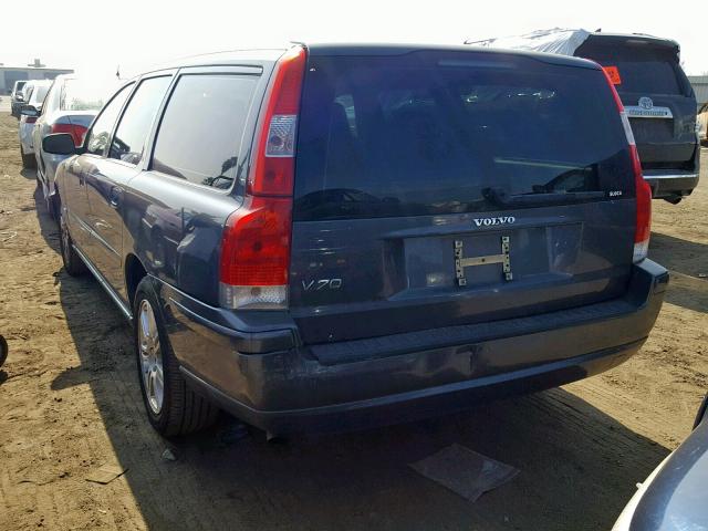 YV1SW640062558703 - 2006 VOLVO V70 GRAY photo 3