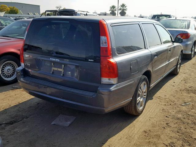 YV1SW640062558703 - 2006 VOLVO V70 GRAY photo 4