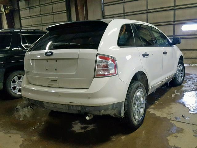 2FMDK3GC3ABA40937 - 2010 FORD EDGE SE WHITE photo 4