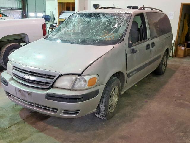 1GNDX13E54D209167 - 2004 CHEVROLET VENTURE LU SILVER photo 2