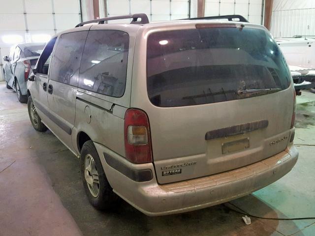 1GNDX13E54D209167 - 2004 CHEVROLET VENTURE LU SILVER photo 3