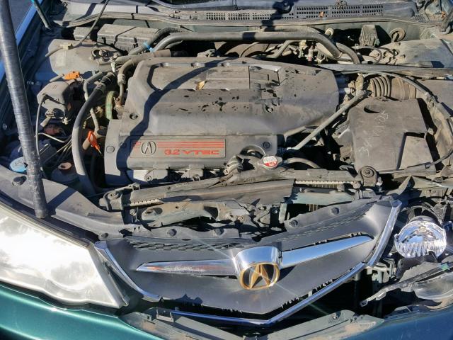 19UUA56853A051664 - 2003 ACURA 3.2TL TYPE GREEN photo 7