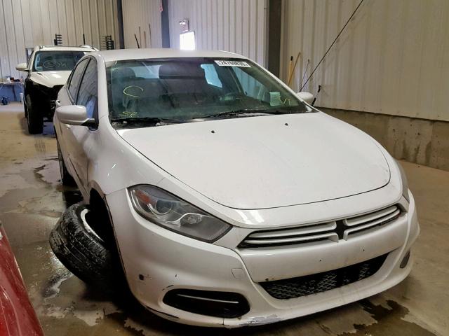 1C3CDFBA4DD284052 - 2013 DODGE DART SXT WHITE photo 1