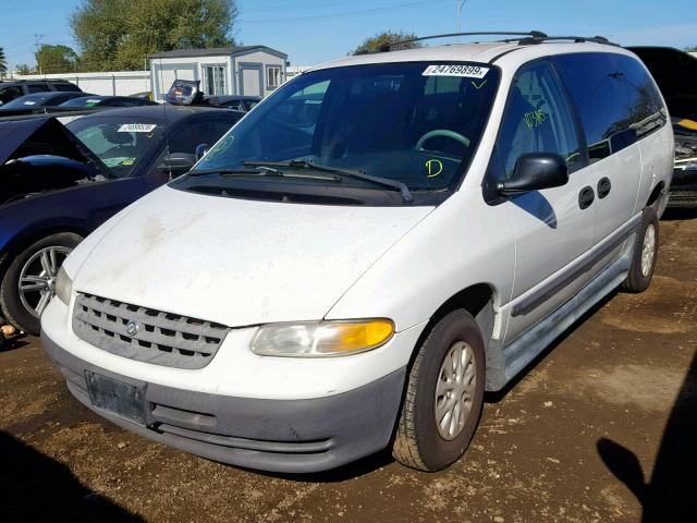 2C4GJ2433YR654567 - 2000 CHRYSLER GRAND VOYA WHITE photo 2