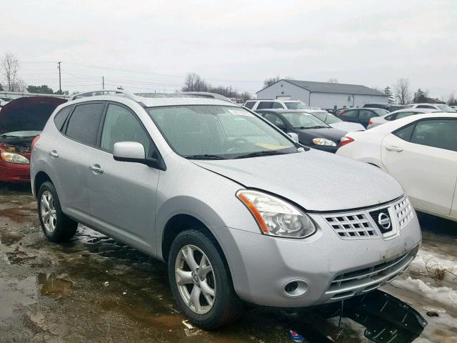 JN8AS5MVXAW612968 - 2010 NISSAN ROGUE S SILVER photo 1