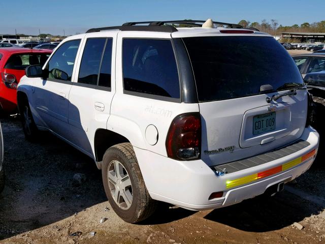 1GNDT13S062320564 - 2006 CHEVROLET TRAILBLAZE WHITE photo 3