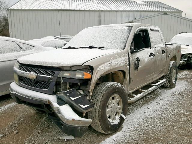 1GCDT136X68124382 - 2006 CHEVROLET COLORADO GRAY photo 2