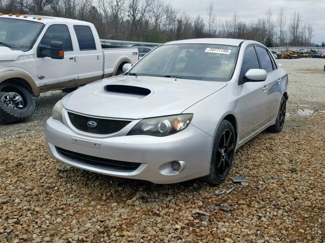 JF1GE74628G500595 - 2008 SUBARU IMPREZA WR SILVER photo 2