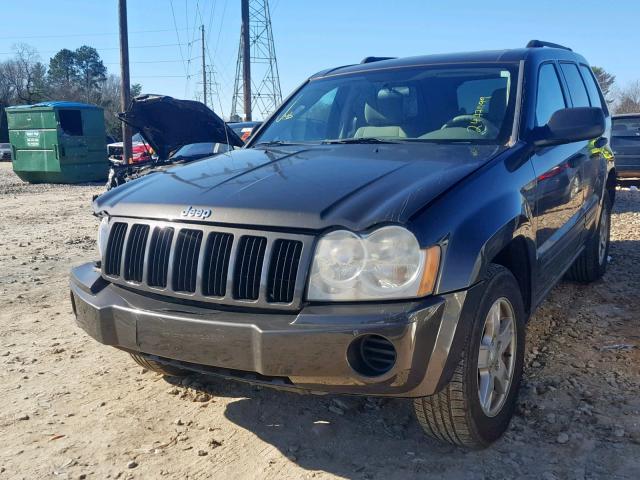 1J4GS48K66C266405 - 2006 JEEP GRAND CHER GRAY photo 2