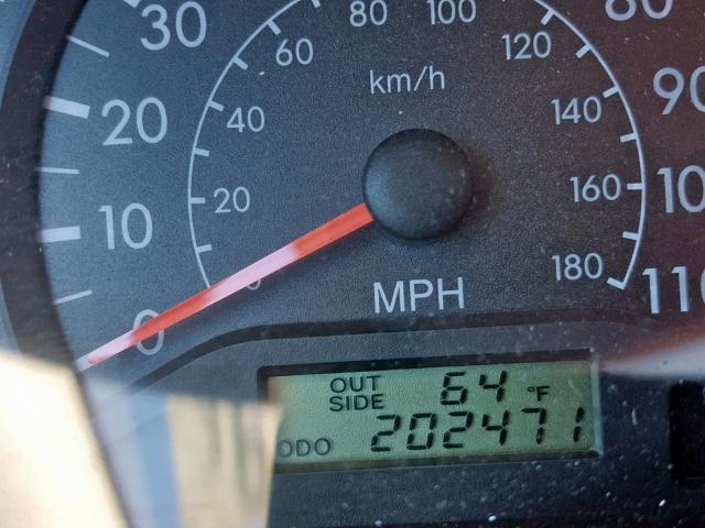 1NXBR32E86Z763910 - 2006 TOYOTA COROLLA CE Boz foto 8