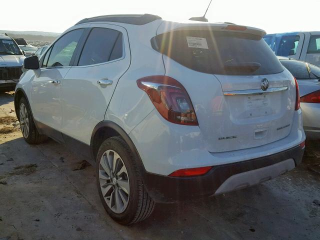 KL4CJASB9HB110358 - 2017 BUICK ENCORE PRE WHITE photo 3