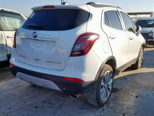 KL4CJASB9HB110358 - 2017 BUICK ENCORE PRE WHITE photo 4