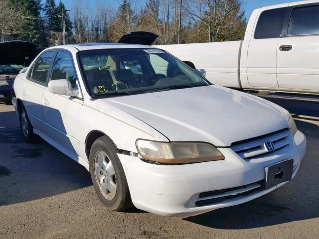 1HGCG165X1A052783 - 2001 HONDA ACCORD EX WHITE photo 1