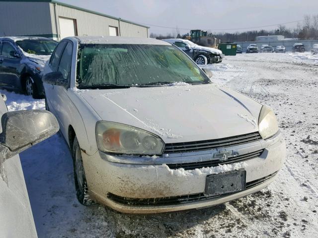 1G1ZT52885F250257 - 2005 CHEVROLET MALIBU LS WHITE photo 1