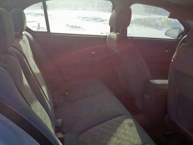 1G1ZT52885F250257 - 2005 CHEVROLET MALIBU LS WHITE photo 6