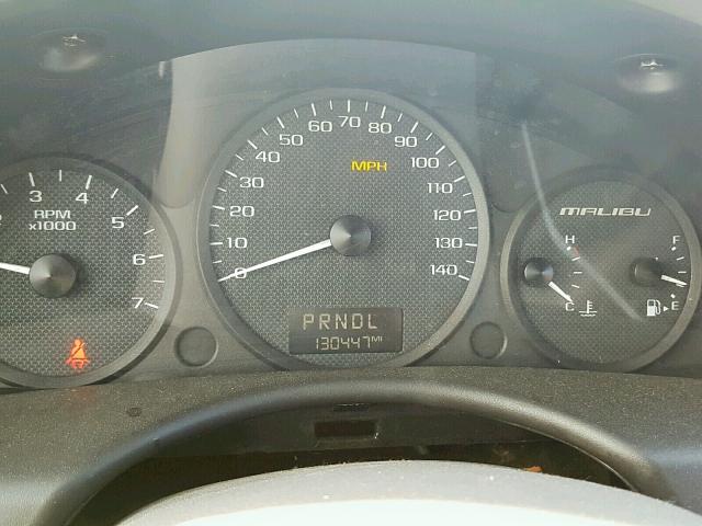 1G1ZT52885F250257 - 2005 CHEVROLET MALIBU LS WHITE photo 8